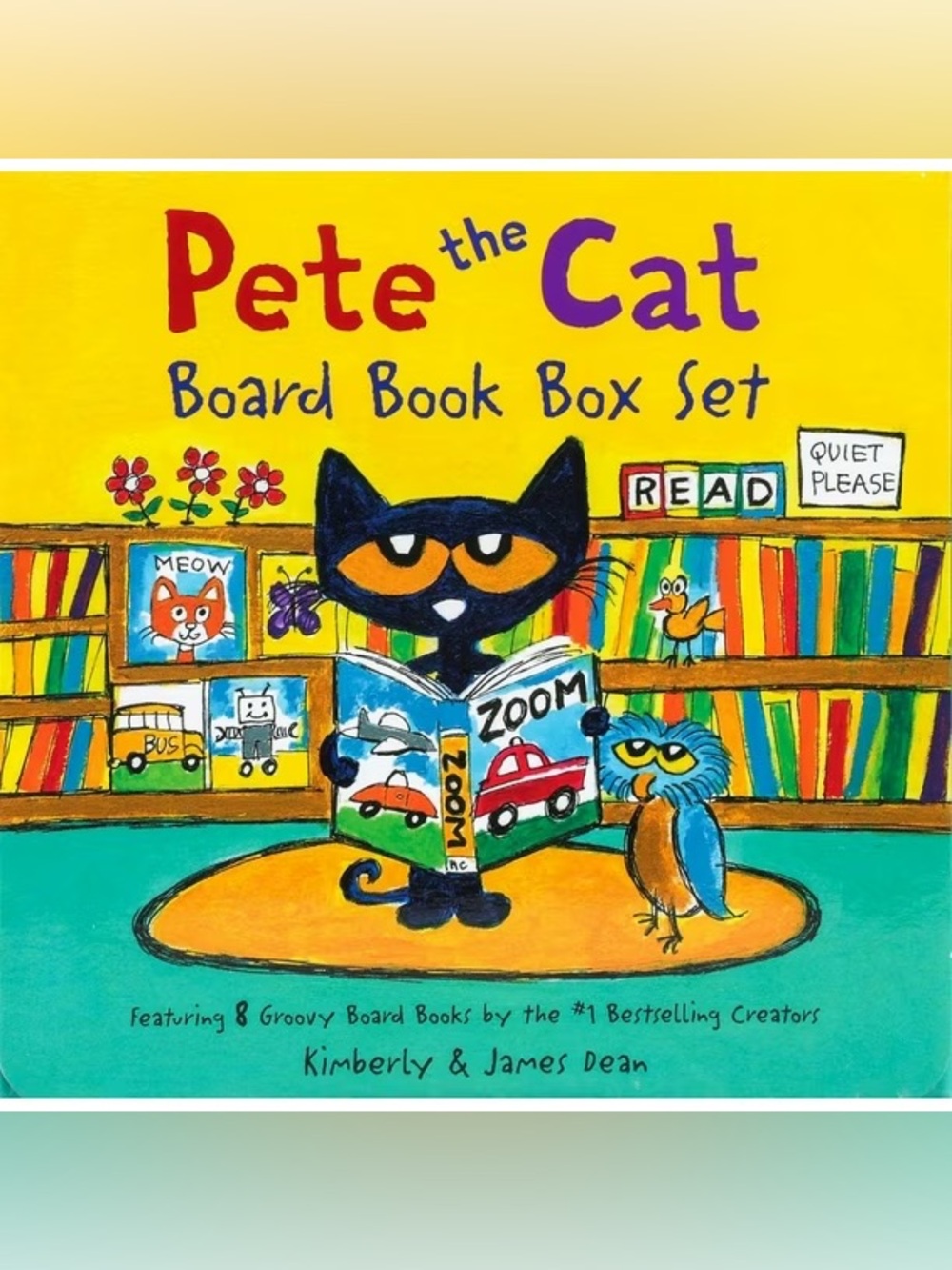 Pete the Cat 8 Groovy Board Book Box Set - Kimberly and James Dean